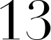13